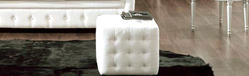 Tappeti in pelle colorati